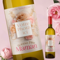 FETE DES MERES - Cadeau Maman - Mon Vin personnalisé - Bohème