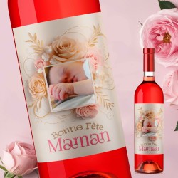 Cadeau Maman - Mon Vin personnalisé - Bohème