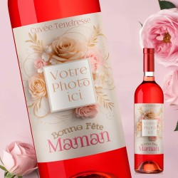 Cadeau Maman - Mon Vin personnalisé - Bohème
