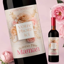 Cadeau Maman - Mon Vin personnalisé - Bohème