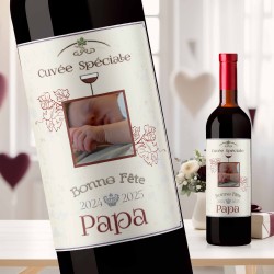PAPA - bordeaux - Mon Vin personnalisé - 1
