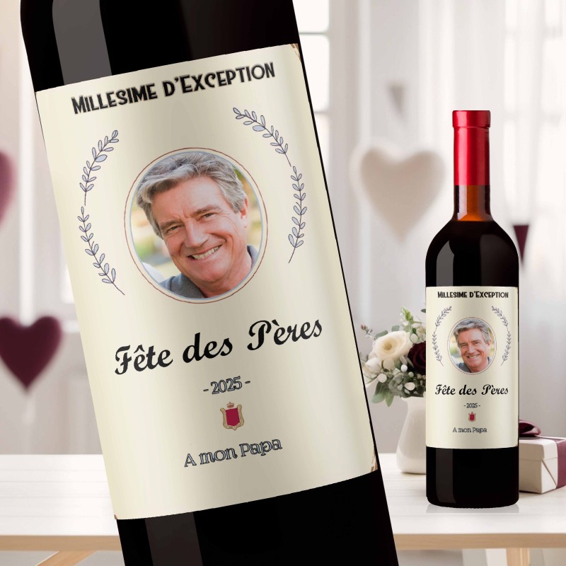 PAPA - bordeaux - Mon Vin personnalisé - 2