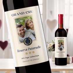 Papa - bordeaux - Mon Vin personnalisé 5