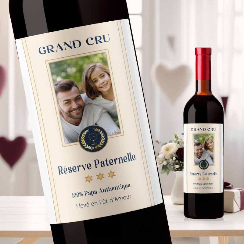 Papa - bordeaux - Mon Vin personnalisé 5 Papa - bordeaux - Mon Vin personnalisé 5