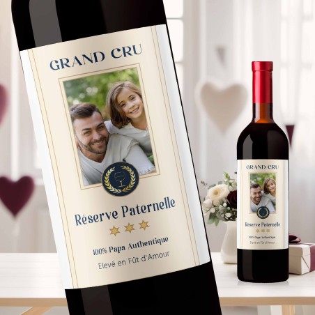 Papa - bordeaux - Mon Vin personnalisé 5