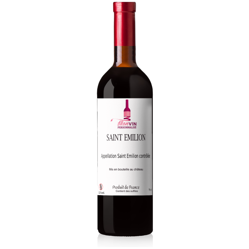 Saint Emilion - Mon Vin personnalisé