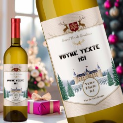 Cadeau de Noël - Mon BORDEAUX personnalisé NOEL