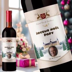 Cadeau de Noël - Mon BORDEAUX personnalisé NOEL