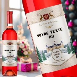 Cadeau de Noël - Mon BORDEAUX personnalisé NOEL