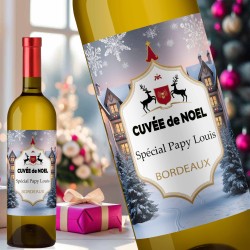Cadeau de Noël - Mon BORDEAUX personnalisé NOEL