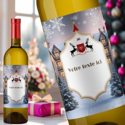 Cadeau de Noël - Mon BORDEAUX personnalisé NOEL