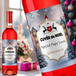 Cadeau de Noël - Mon BORDEAUX personnalisé NOEL