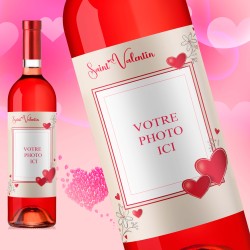 Mon vin personnalisé - saint valentin
