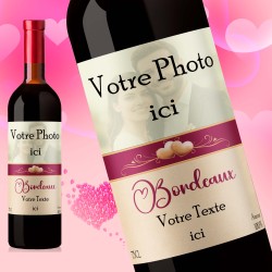 ST VALENTIN BORDEAUX Coeur or