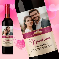 ST VALENTIN - bordeaux - Mon Vin personnalisé