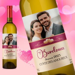 ST VALENTIN - bordeaux - Mon Vin personnalisé