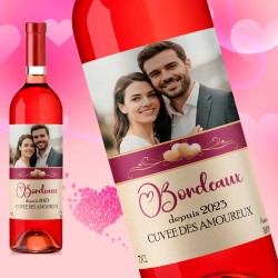ST VALENTIN - bordeaux - Mon Vin personnalisé