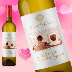 Mon vin personnalisé - saint valentin