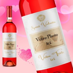 Mon vin personnalisé - saint valentin