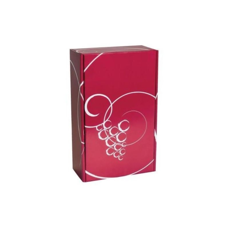 Coffret Carton Bordeaux Volute 2 bouteilles Coffret Carton Bordeaux Volute 2 bouteilles