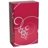 Boite Coffret Volute Bordeaux en 2 bouteilles